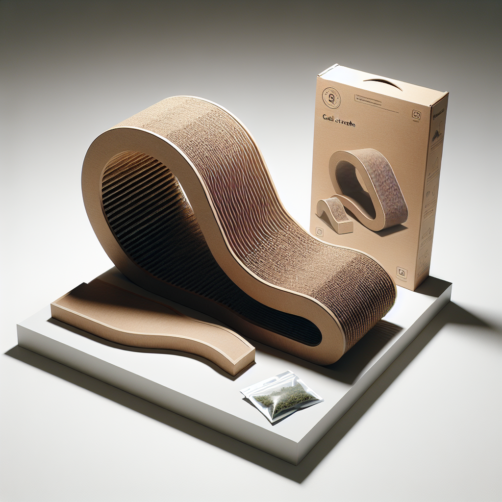 Griffoir Carton Design Moderne - Future Animal - Accessoire Premium pour Animaux