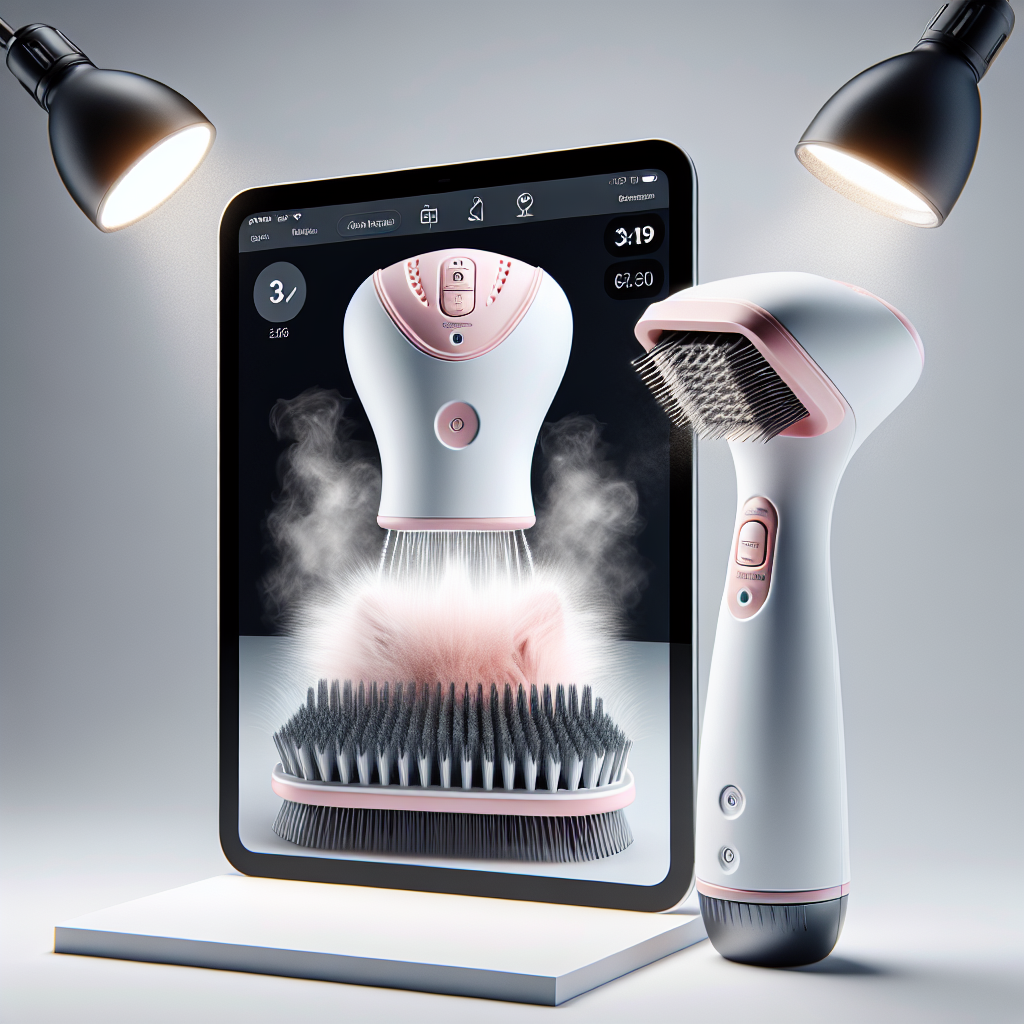 Brosse à Vapeur 3-en-1 - Future Animal - Accessoire Premium pour Animaux