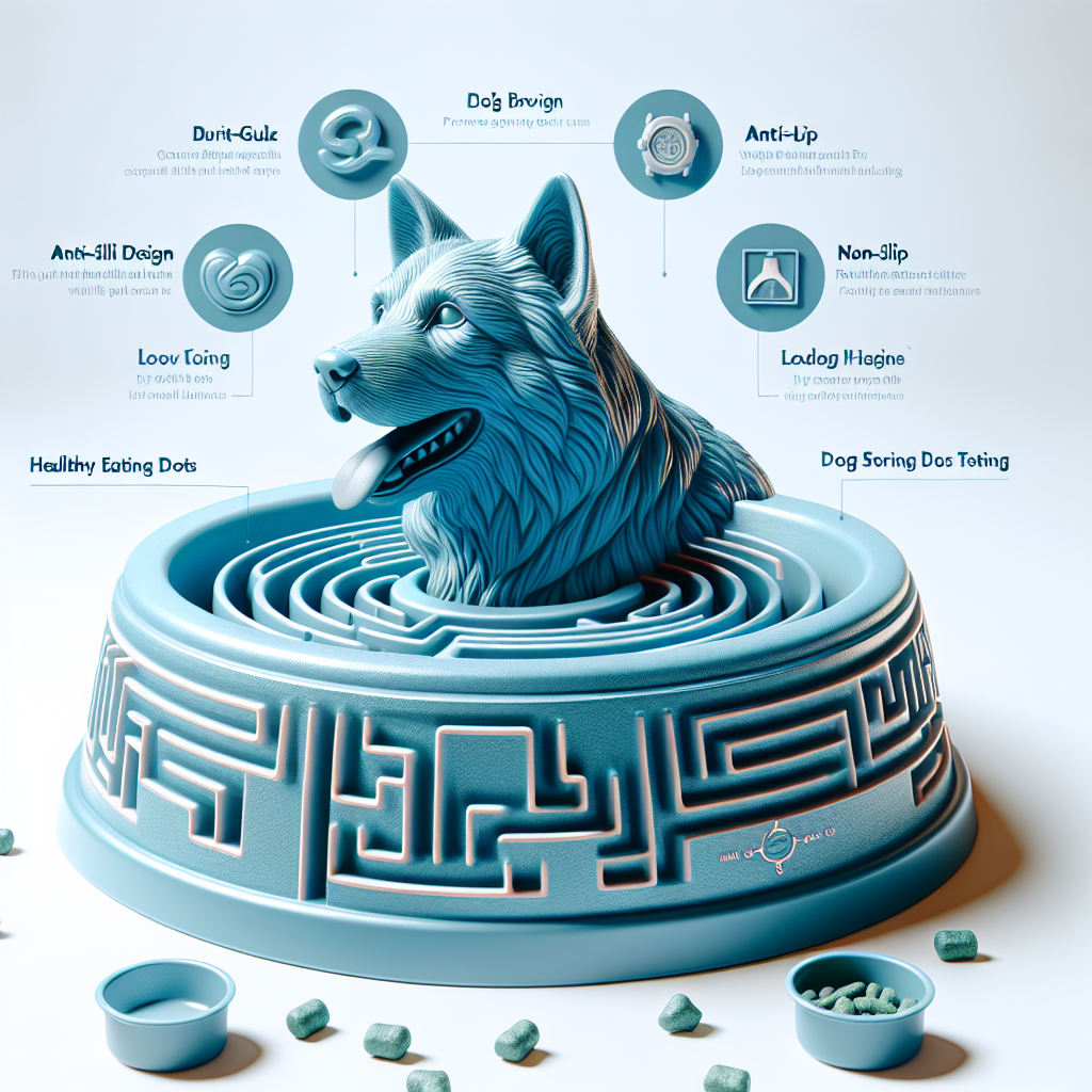 Gamelle Anti-Glouton Labyrinthe - Future Animal - Accessoire Premium pour Animaux